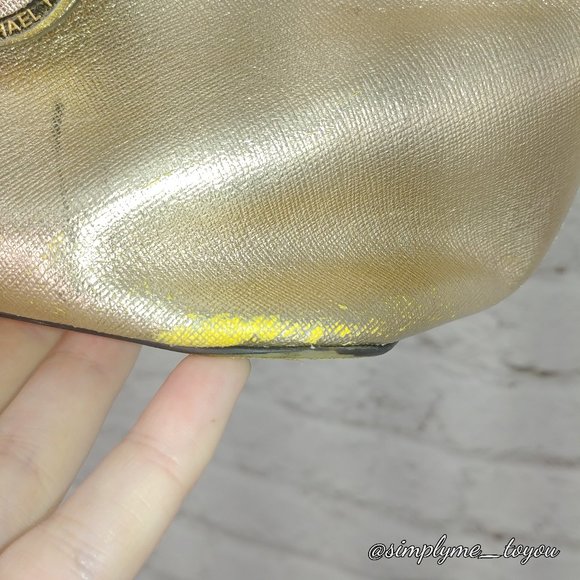 Michael Kors Jet Set Shimmer Copper Tote - Picture 3 of 9